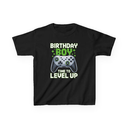 Level Up Birthday Boy Video Game T-shirt