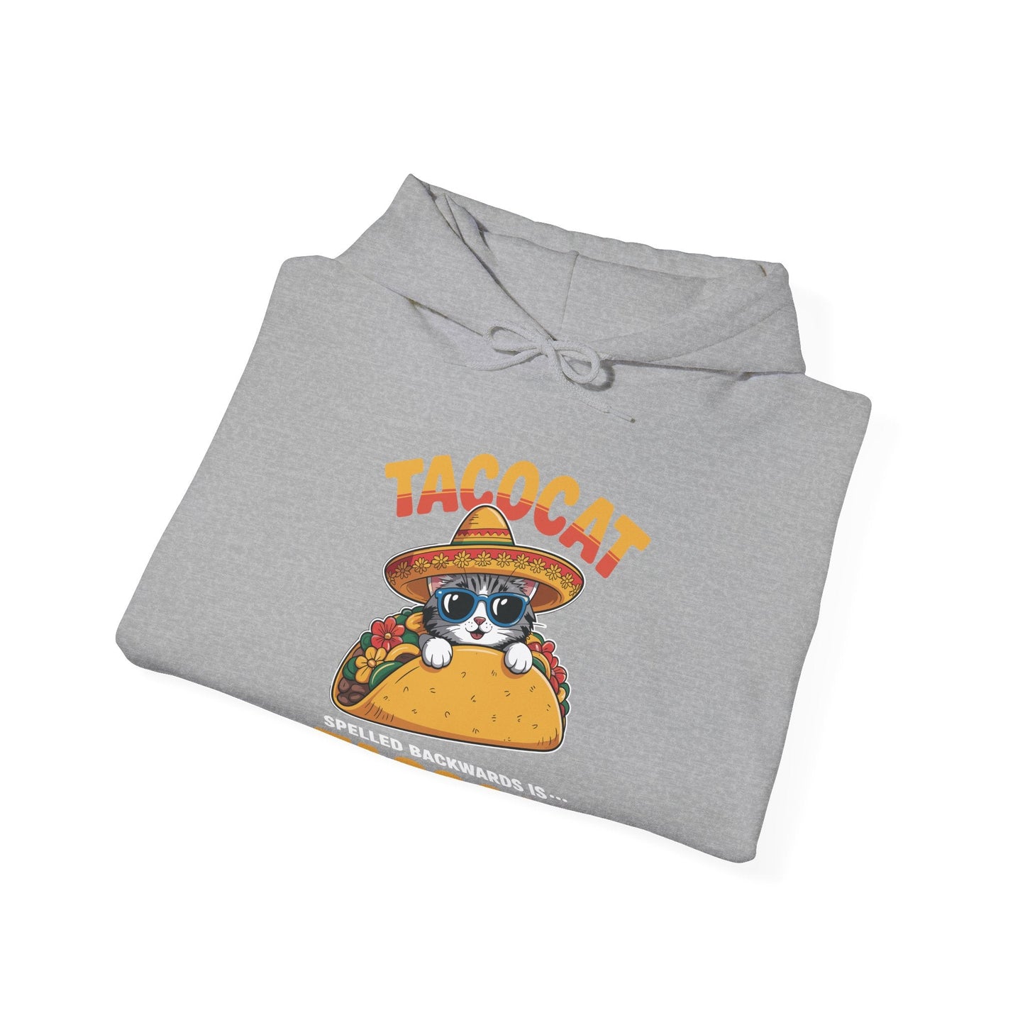 Tacocat Spelled Backwards Taco Cat Cinco De Mayo Hoodie Men Women