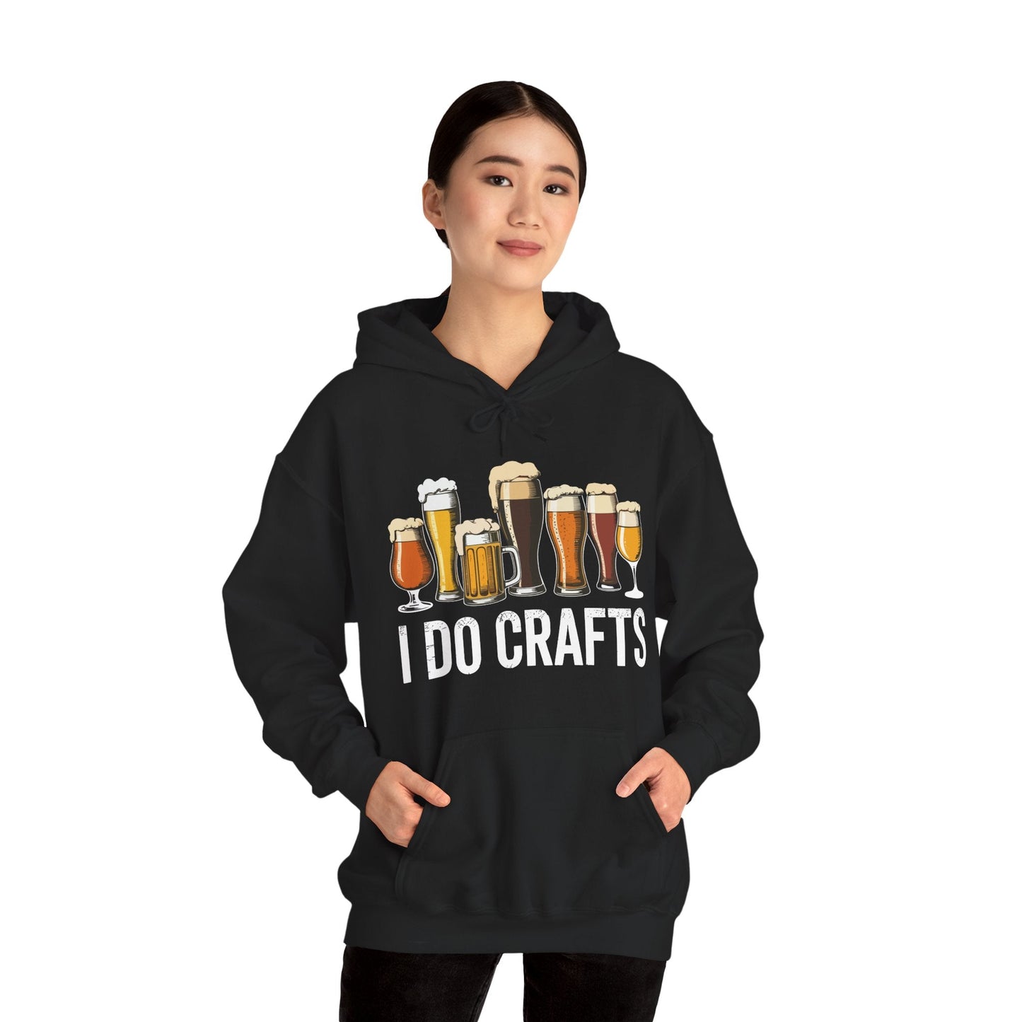 Craft Beer Vintage I Do Crafts Home Brew Art Hoodie
