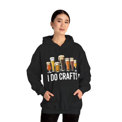 Craft Beer Vintage I Do Crafts Home Brew Art Hoodie