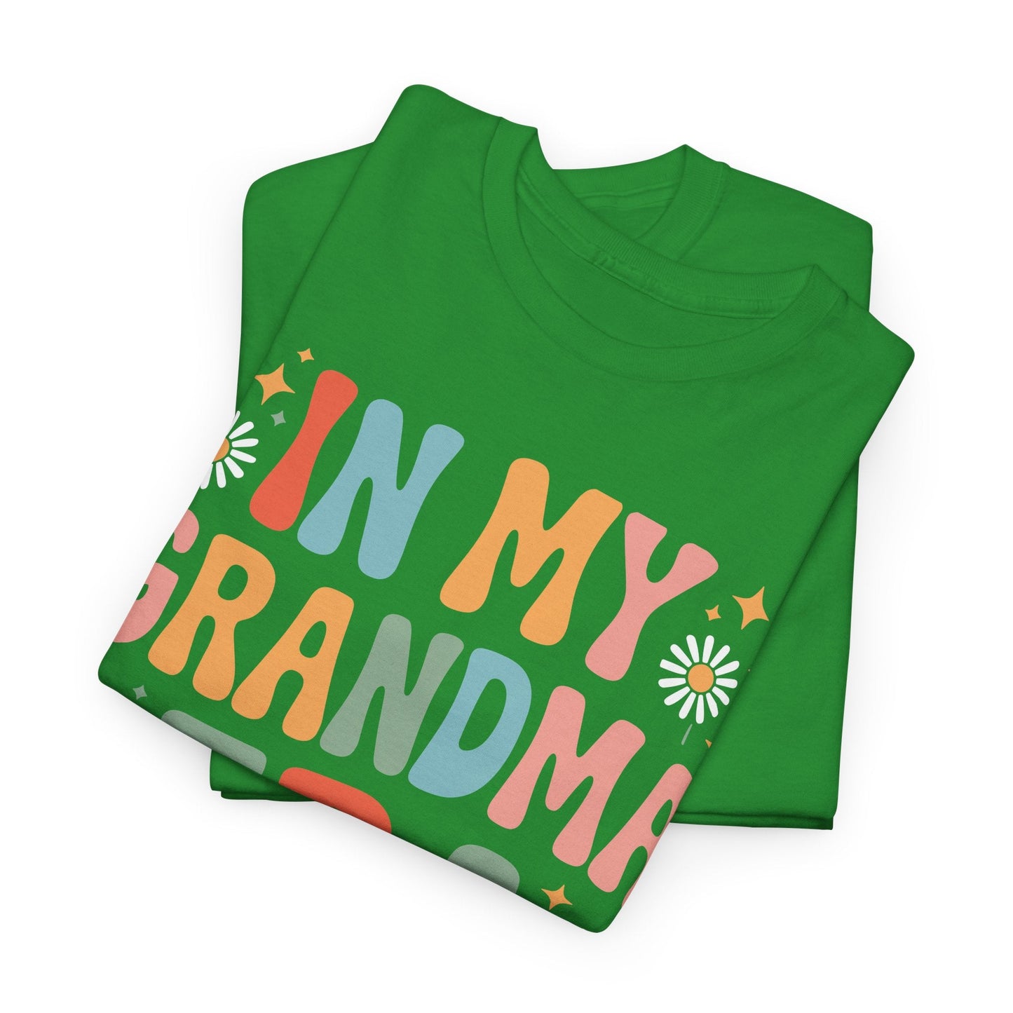 In My Grandma Era Funny Sarcastic Groovy Retro Mothers Day T-Shirt