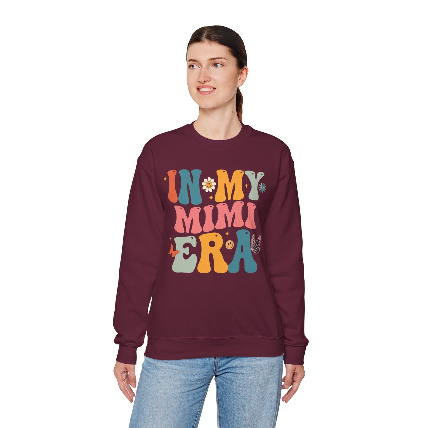 Groovy In My Mimi Era Mom Grandma Mothers Day Sweatshirt