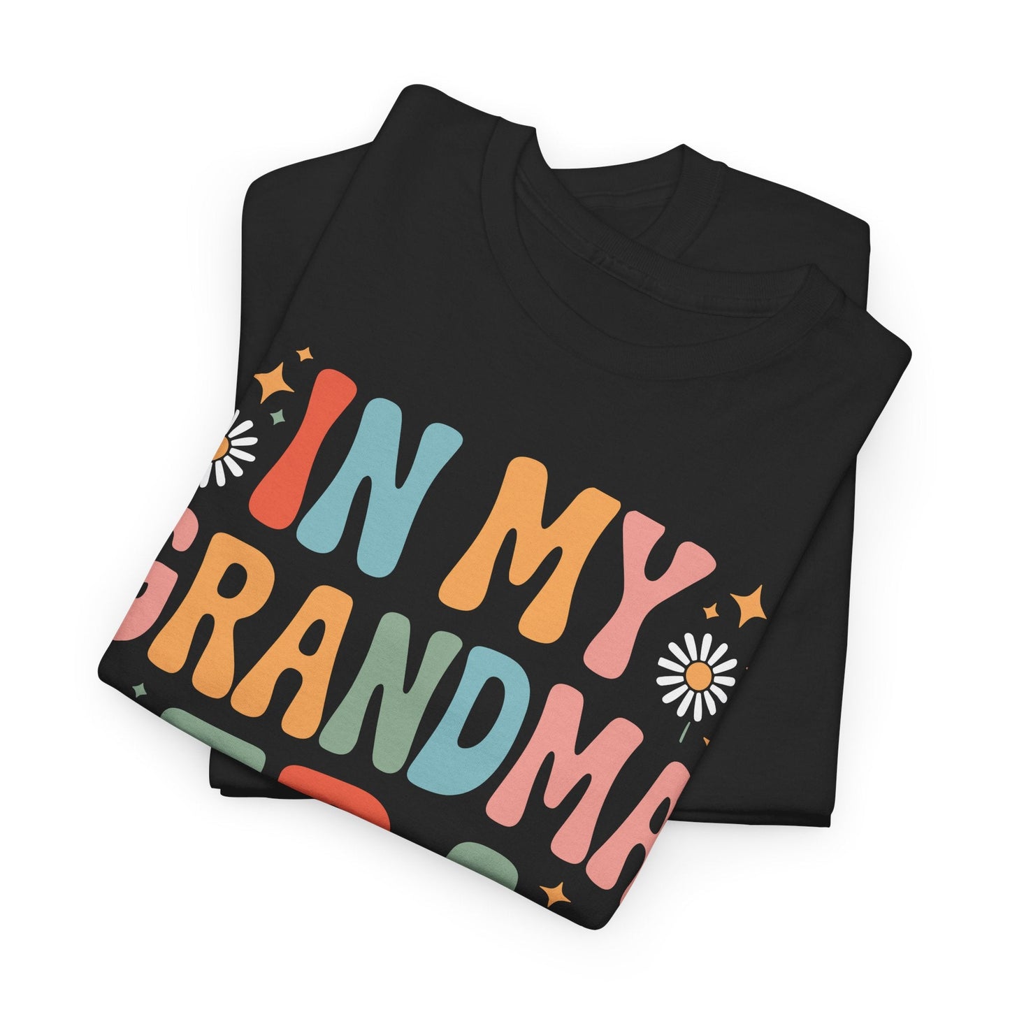In My Grandma Era Funny Sarcastic Groovy Retro Mothers Day T-Shirt