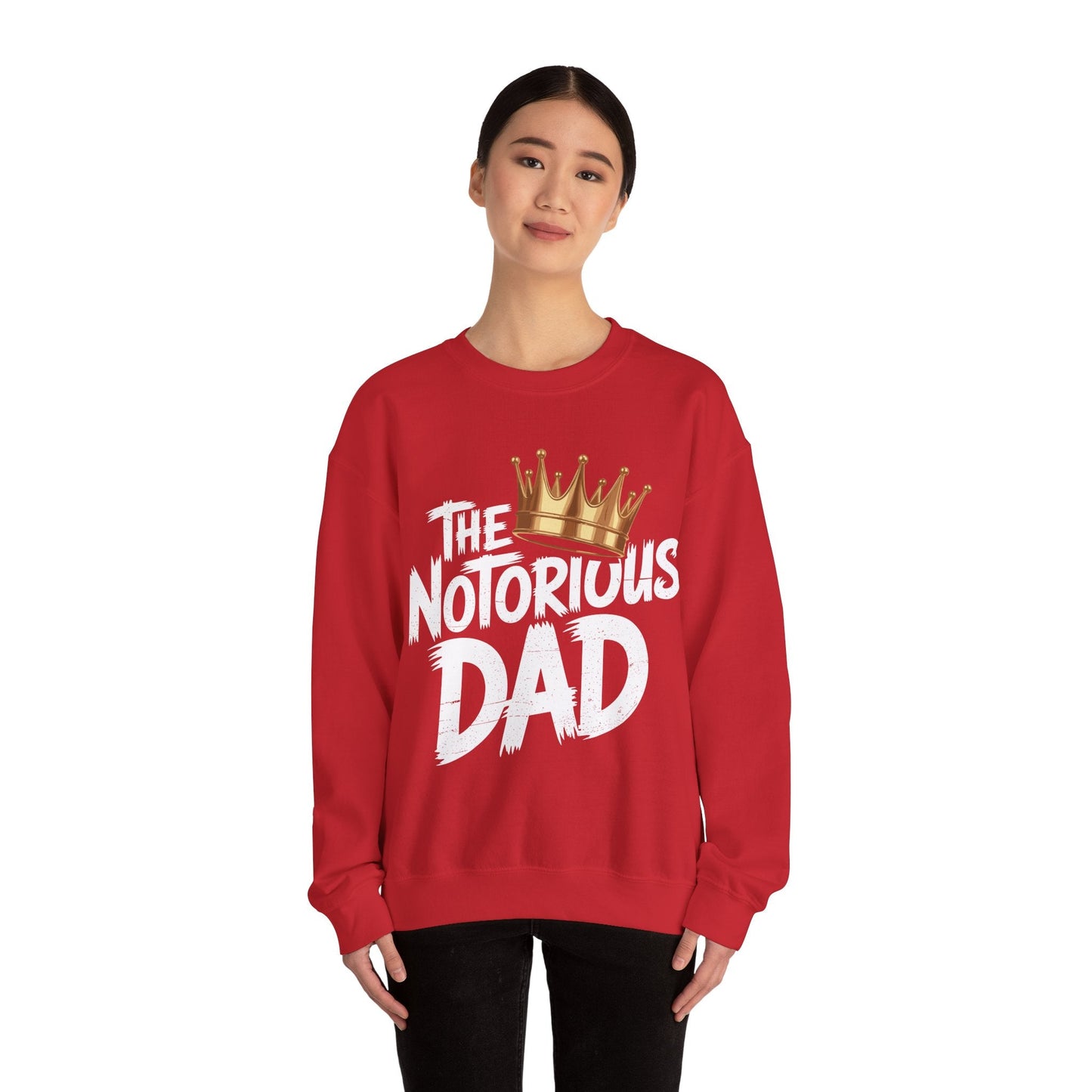 Old School Funny Hip Hop Fathers Day Notorious Dad Sweatshirt