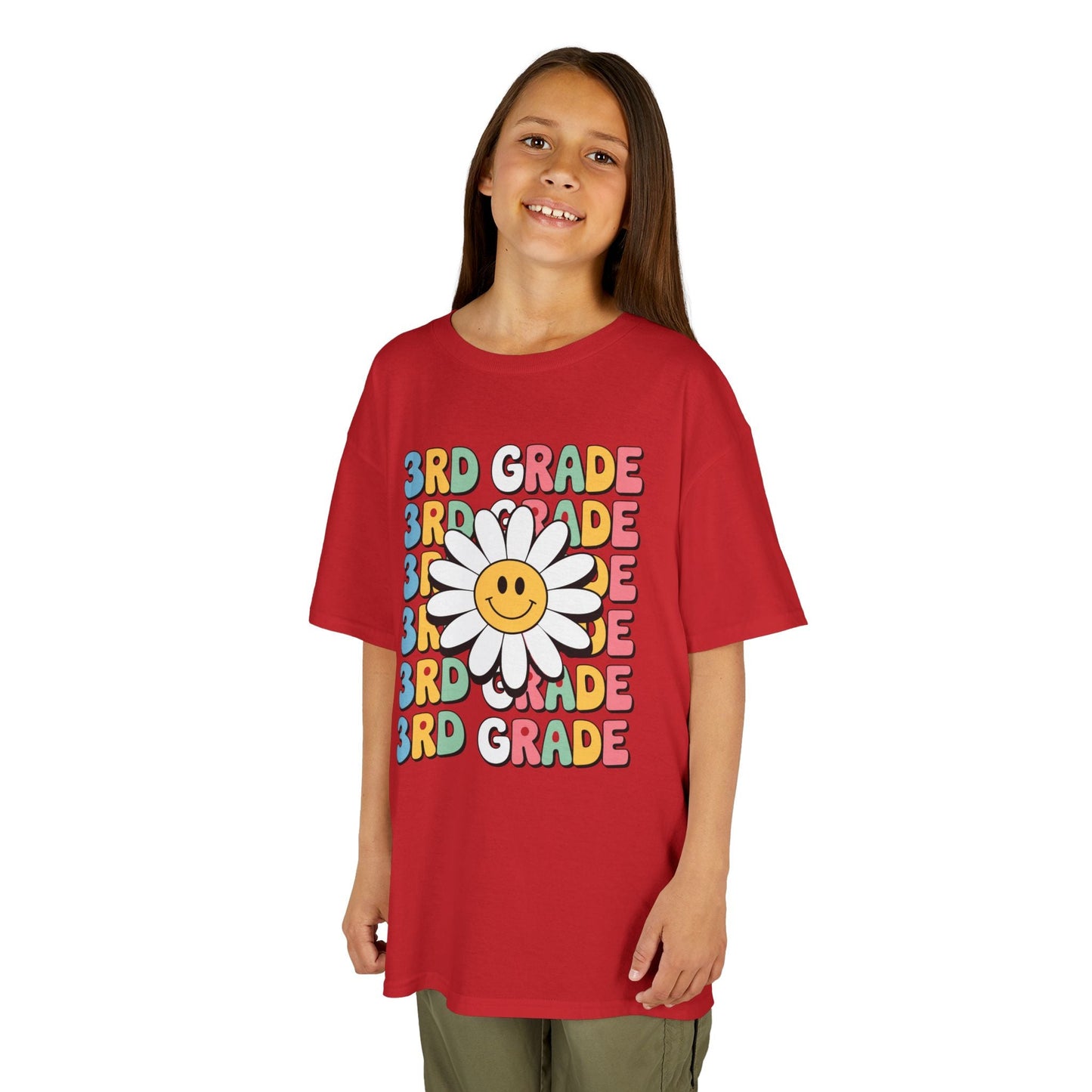Groovy 3rd Grade Back To School First Day of Third Grade T-Shirt