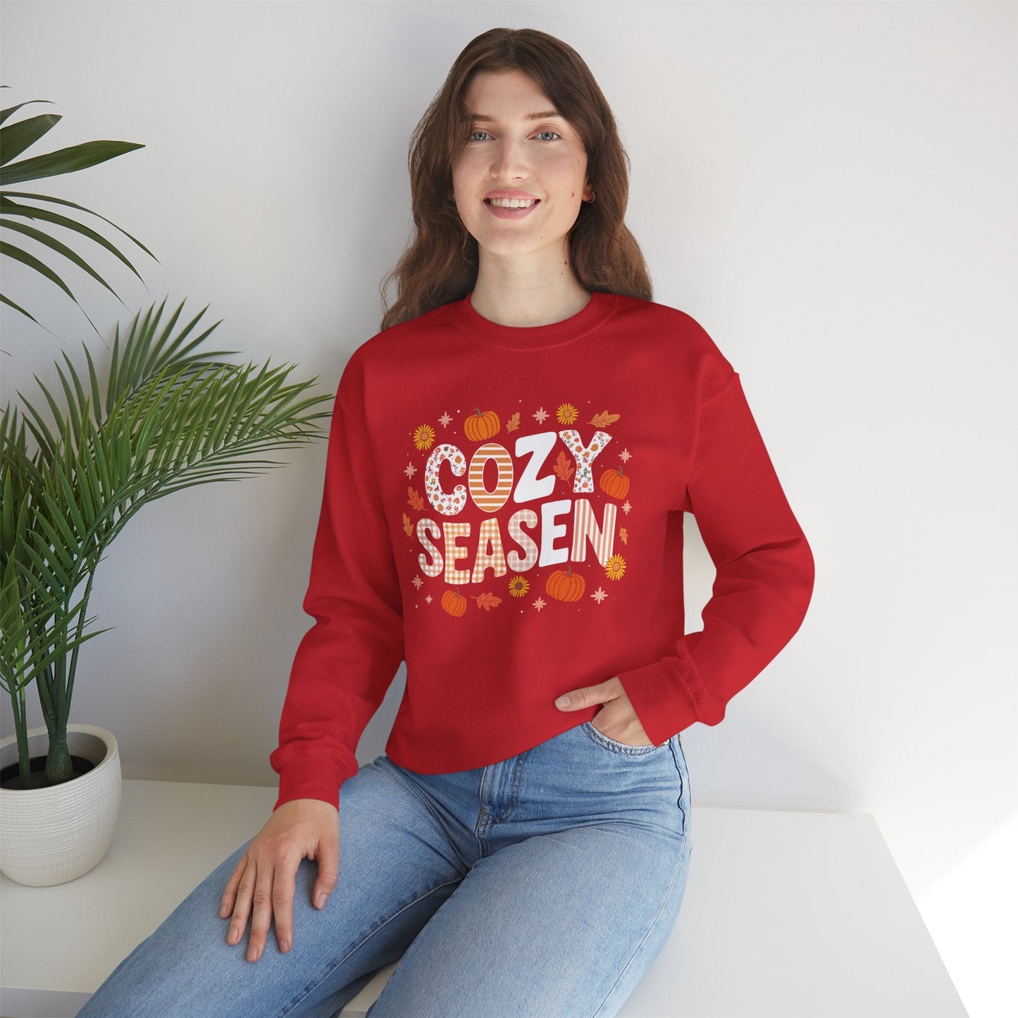 Season Autumn Fall Vibes Halloween Thanksgiving Pumpkin Sweatshirt