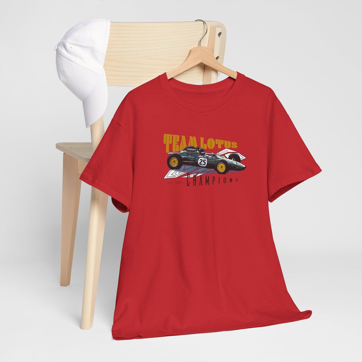 Team Lotus Champion Car T-Shirt Celebrate Racing Legacy and Speed