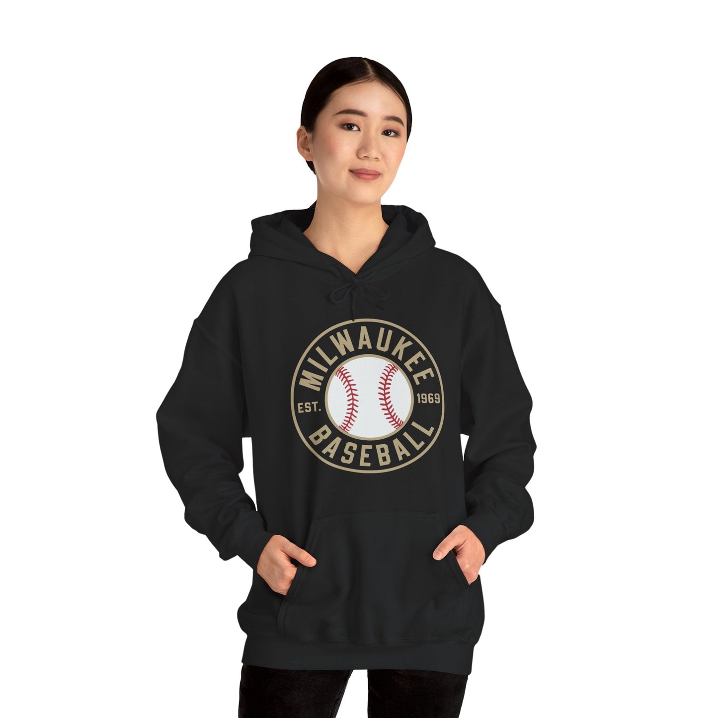 Home Run Tees Milwaukee Baseball Seventh Inning Stretch Gameday Fan Gear Hoodie