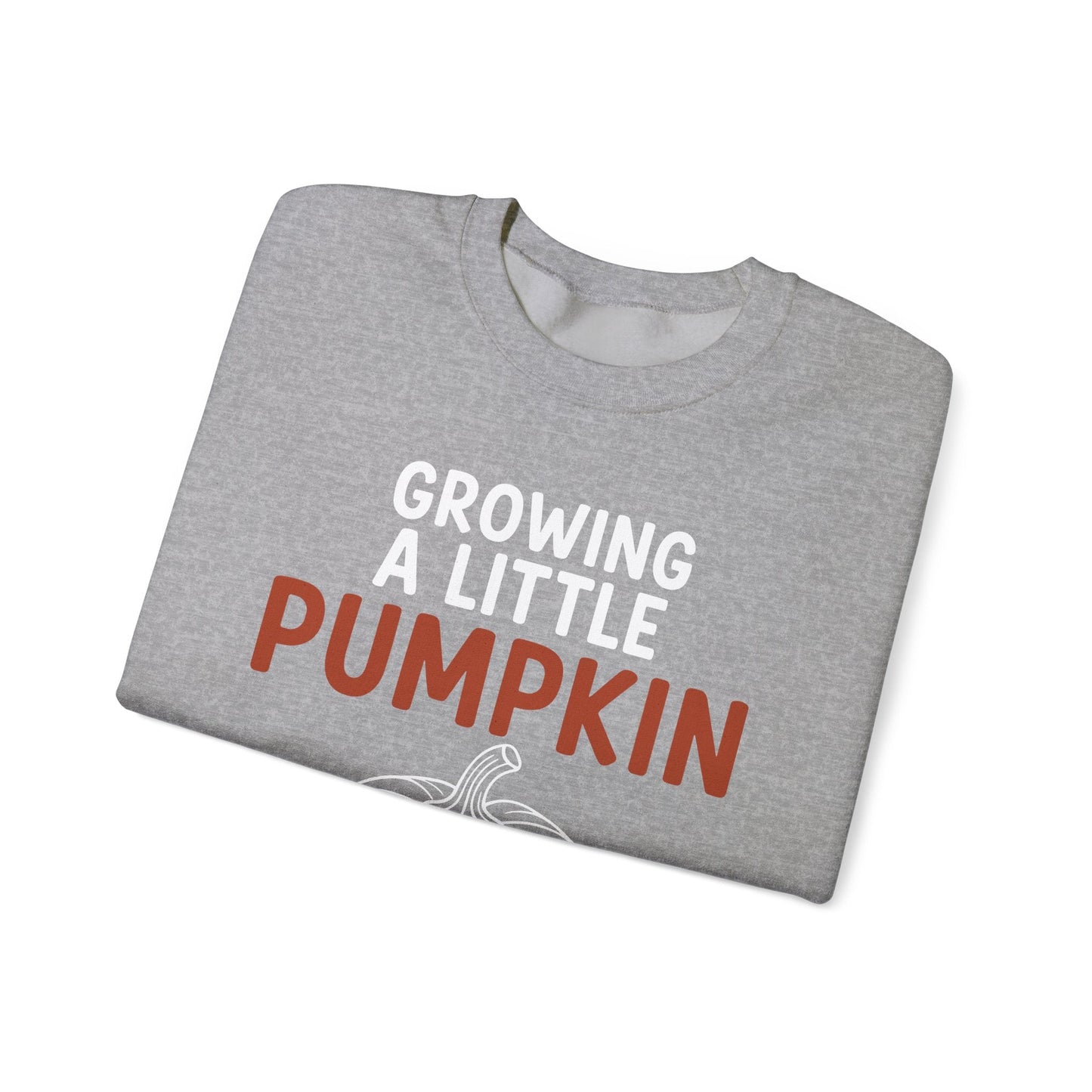 Growing A Little Pumpkin Fall Thanksgiving Baby Bump Wife Sweatshirt