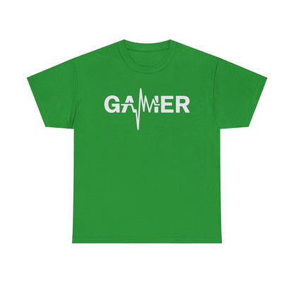 Gamer Heartbeat Video Games Graphic T-Shirt