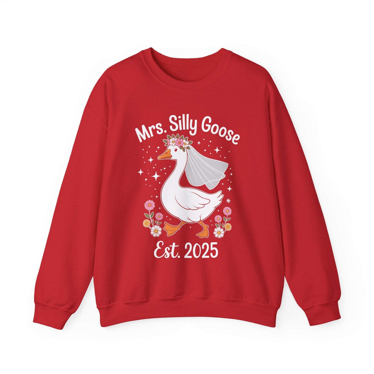 Mrs. Silly Goose Couple Matching Wedding Funny Bride to Be Sweatshirt