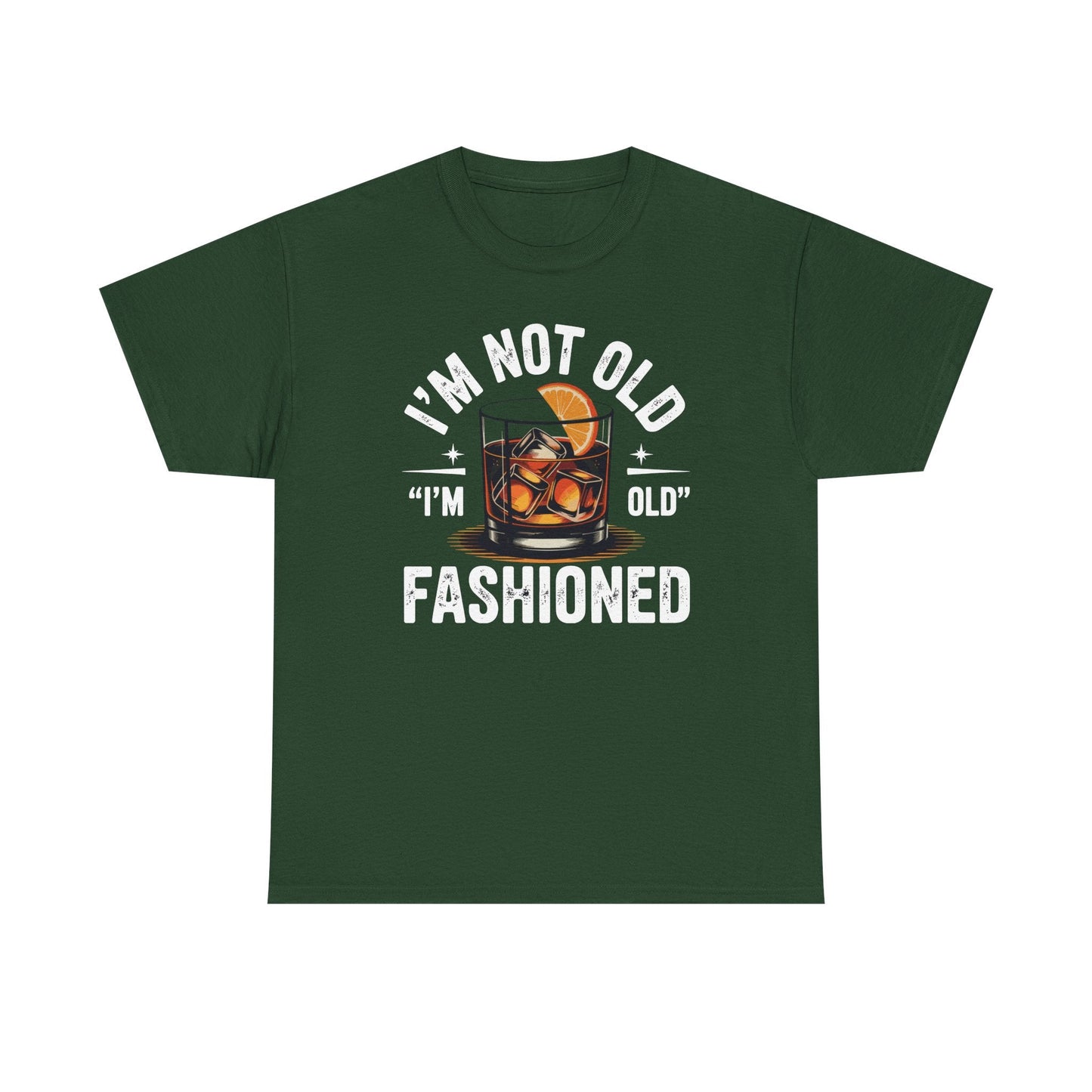 I'm Not Old I'm Old Fashioned Classic Whiskey Lover Vintage T-Shirt