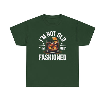 I'm Not Old I'm Old Fashioned Classic Whiskey Lover Vintage T-Shirt