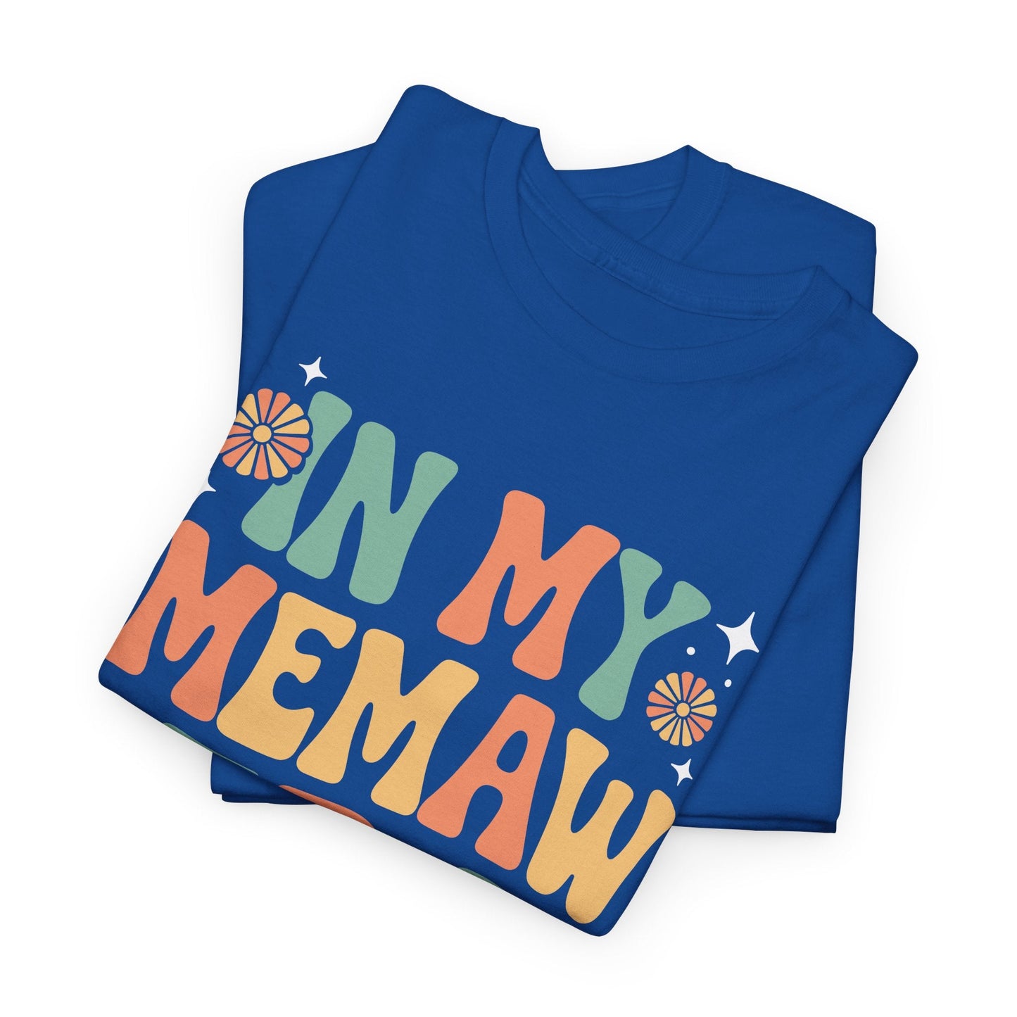 In My Memaw Era Funny Sarcastic Groovy Retro Mothers Day T-Shirt