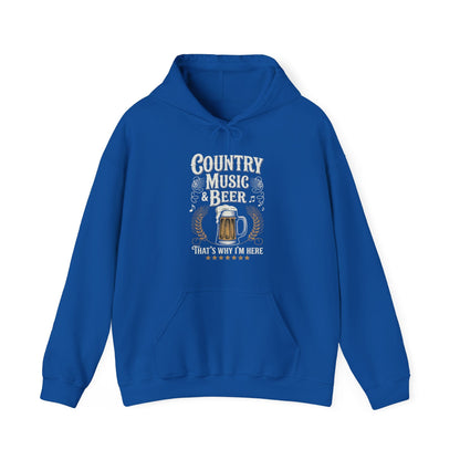Vintage Country Music and Beer That's Why I'm Here Legends Hoodie