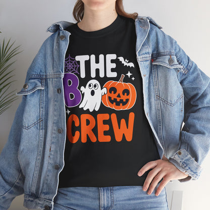 Halloween The Boo Crew Cute Ghost Spooky Family Matching T-Shirt