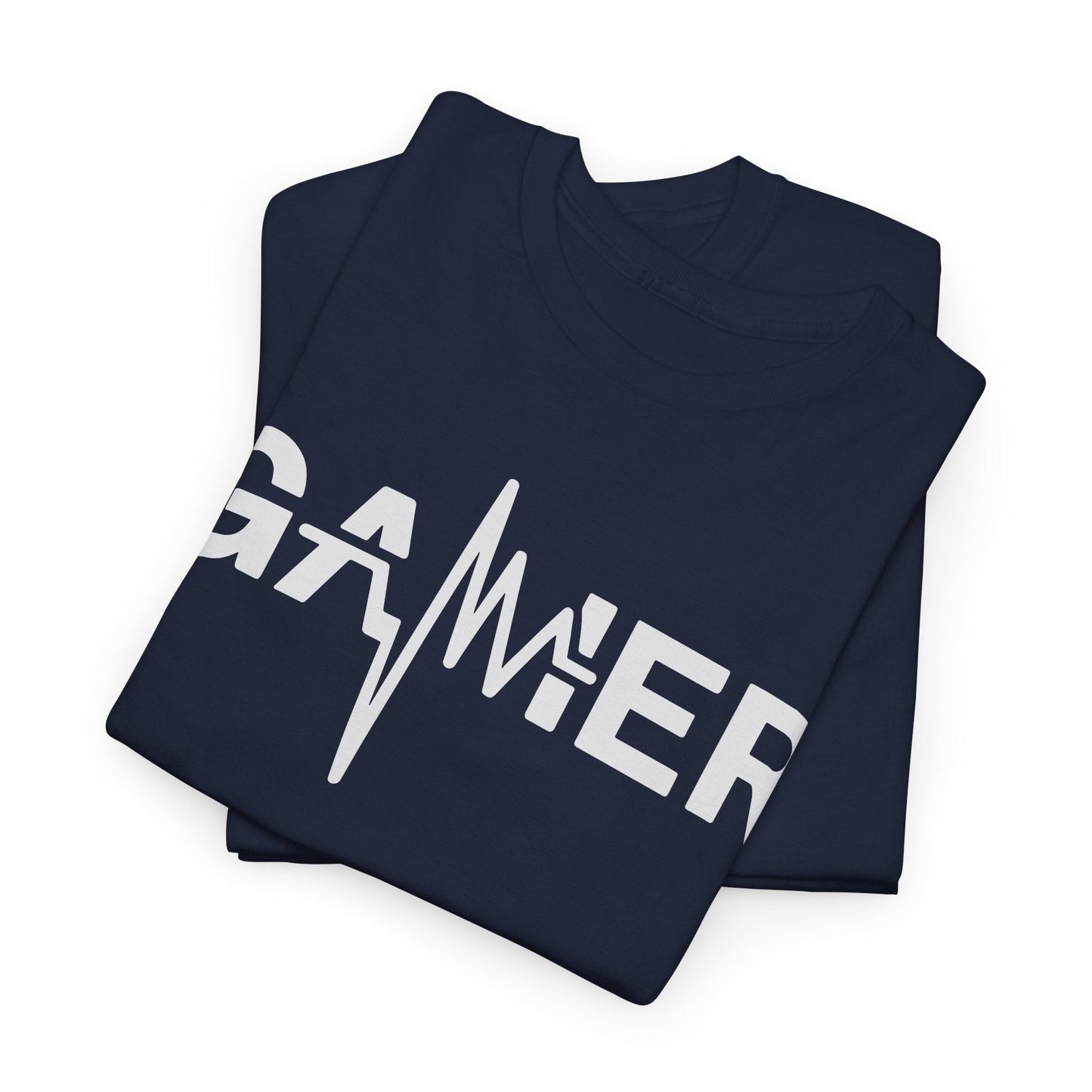 Gamer Heartbeat Video Games Graphic T-Shirt