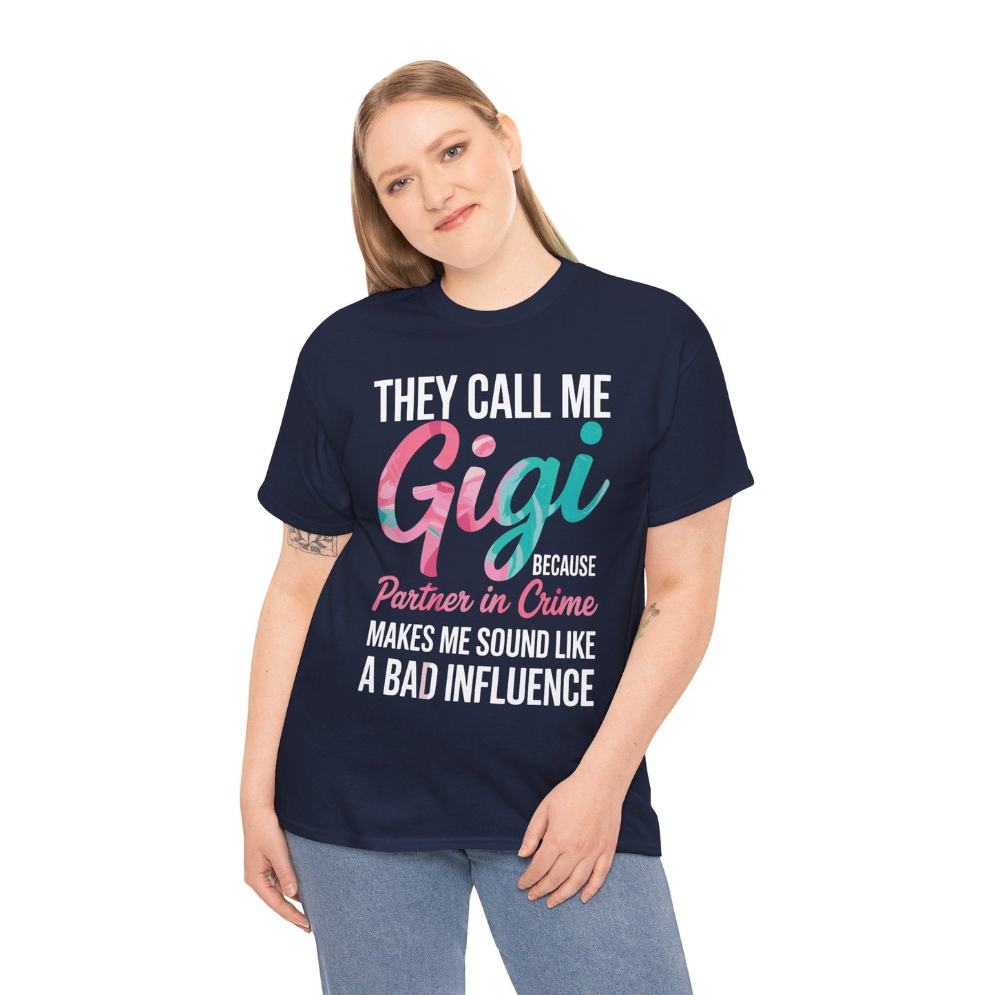They Call Me Gigi Because Partner In Crime Shirt Mothers Day T-Shirt
