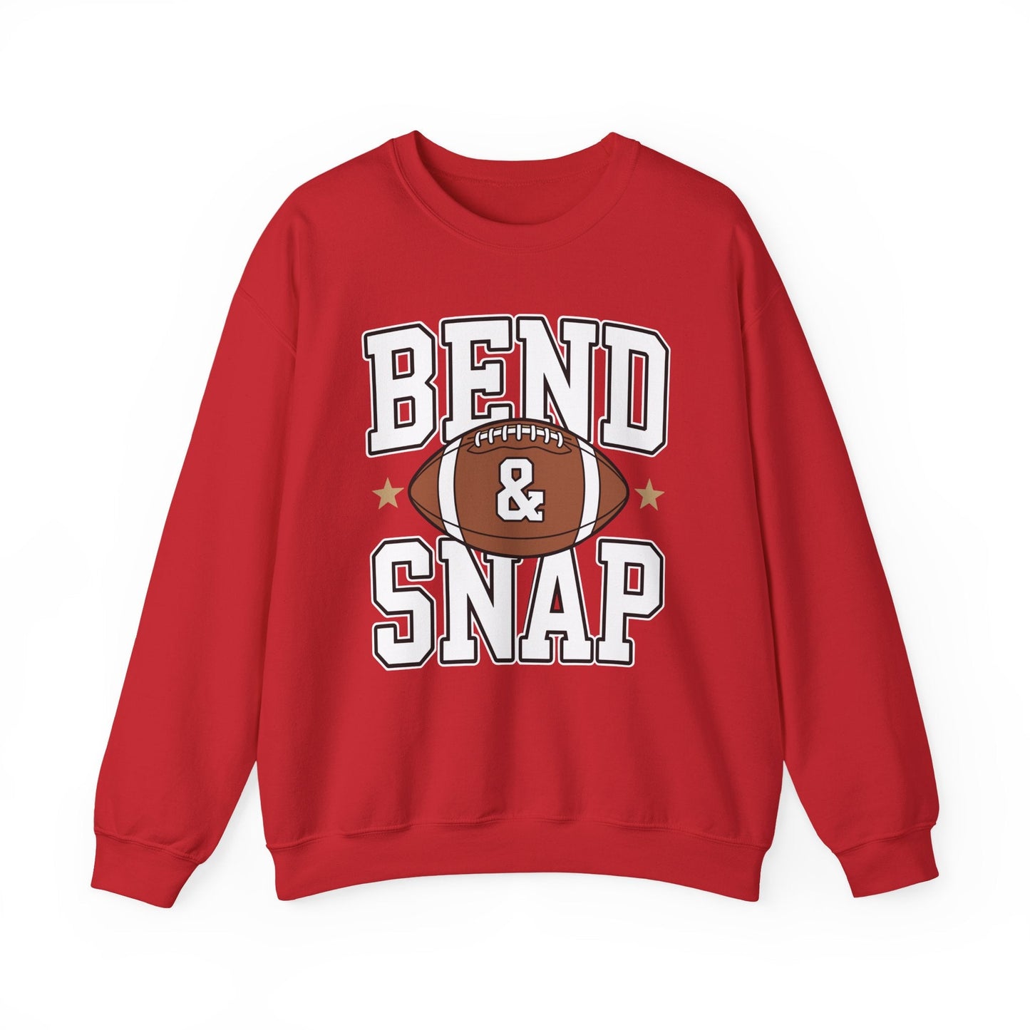 Funny Game Day Touchdown Season Cute Bend and Snap Football Sweatshirt
