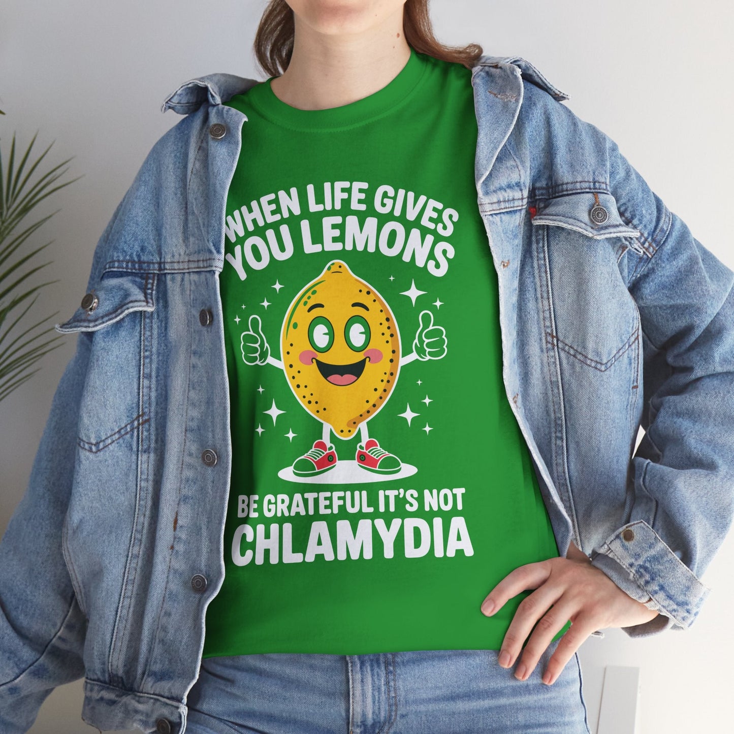 Lemons and Chlamydia Absurd Offensive Meme Sarcastic Edgy T-Shirt