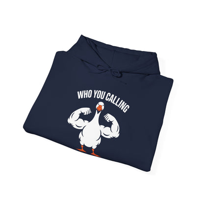 Who You Calling Silly Goose Funny Gym Meme Hoodie