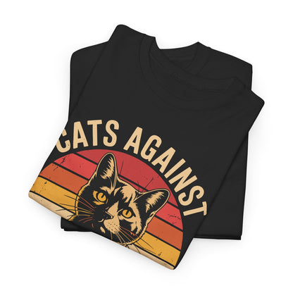 Cats Against Trump Funny Anti Trump Election Funny Cat T-Shirt