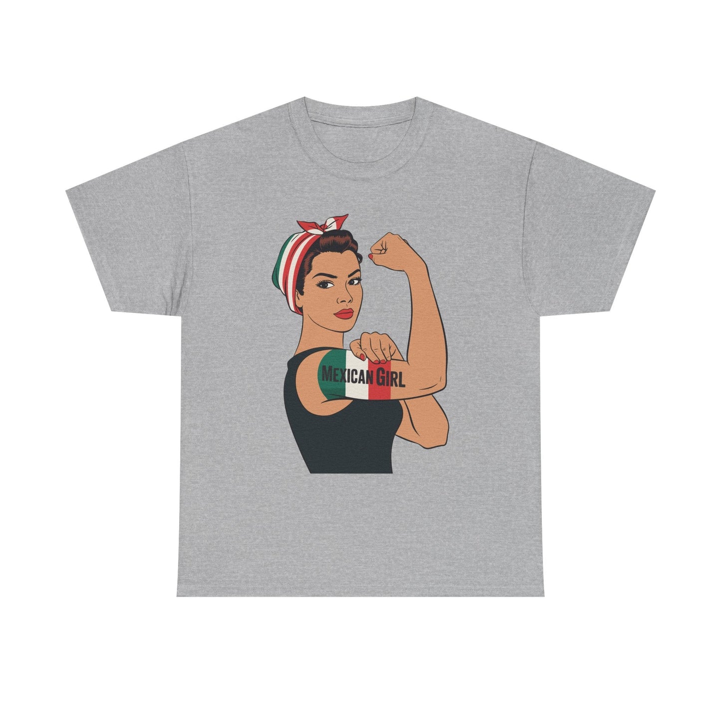 Mexican Girl Mujer Rosie Riveter Cinco De Mayo Fiesta T-Shirt Women
