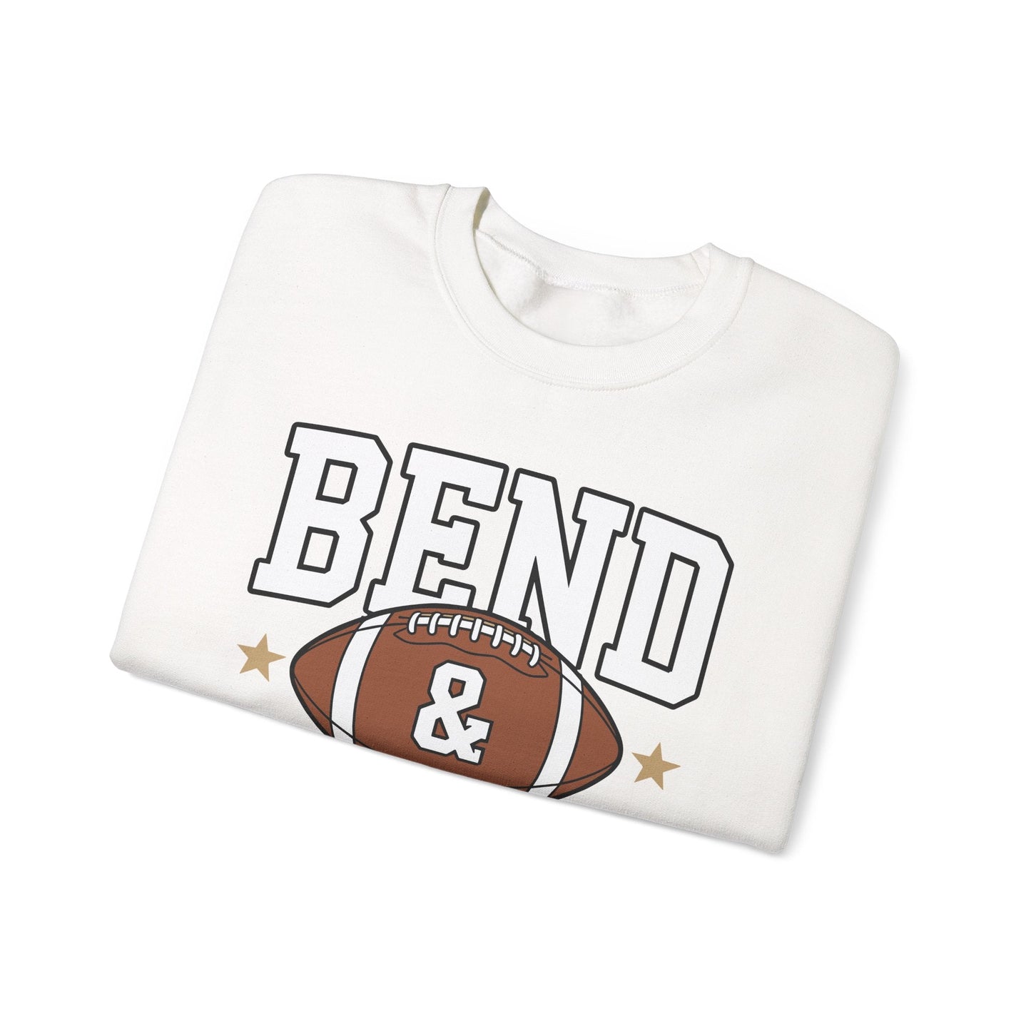Funny Game Day Touchdown Season Cute Bend and Snap Football Sweatshirt