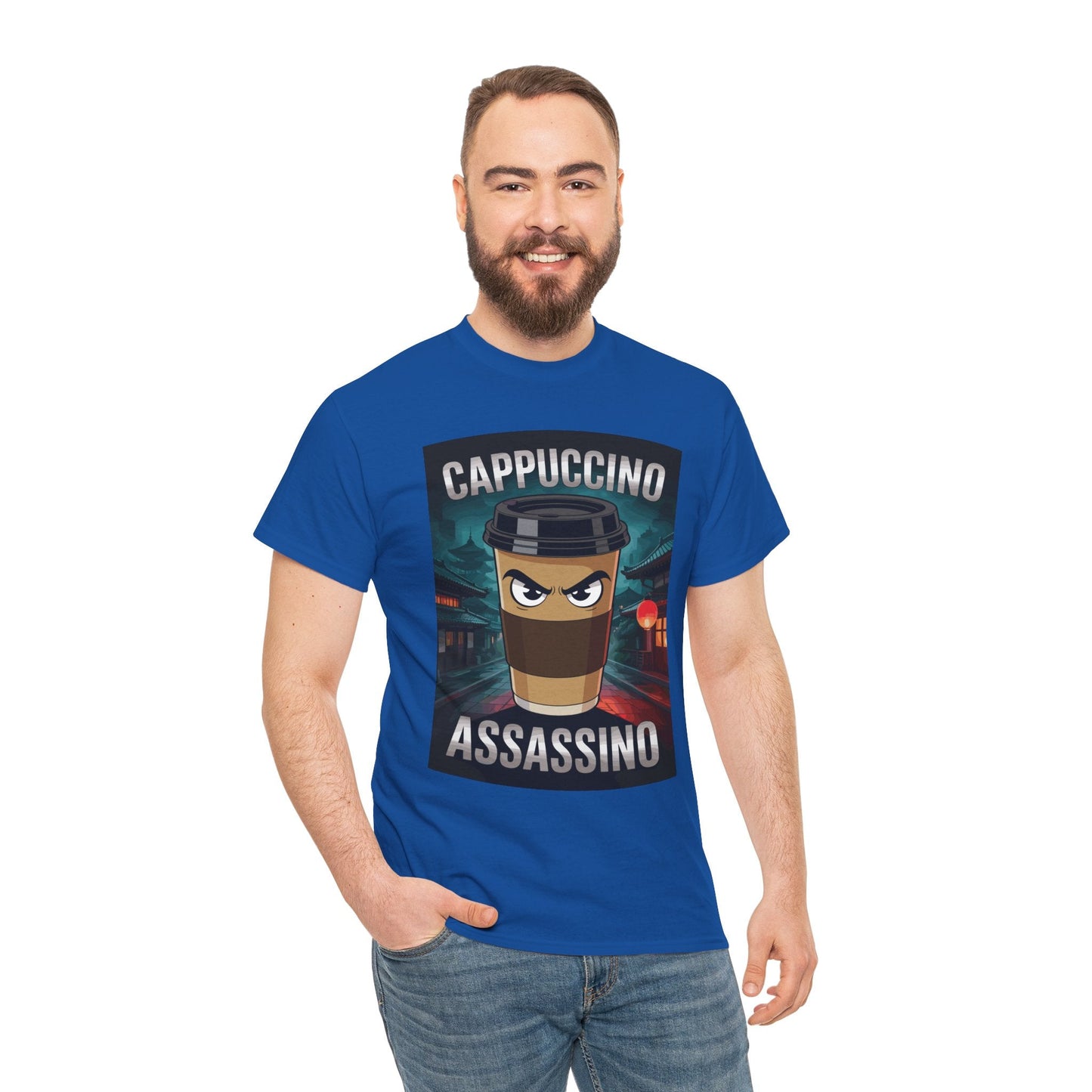 Cappuccino Assassino Coffee Lovers Italian Brainrot Meme T-Shirt