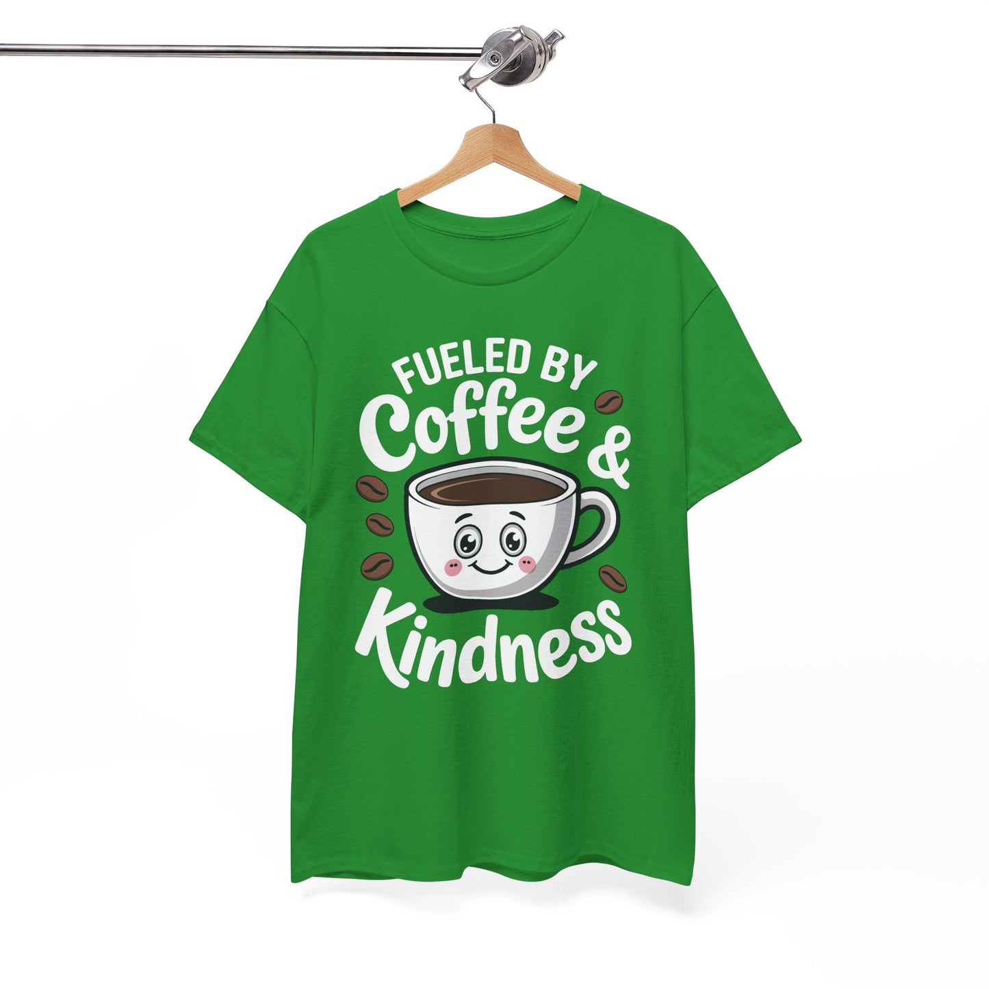 Funny Coffee Lover Fueled by Coffee And Kindness T-Shirt
