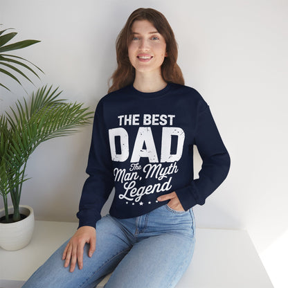 Dad The Man The Myth The Legend Men Papa Funny Father's Day Sweatshirt