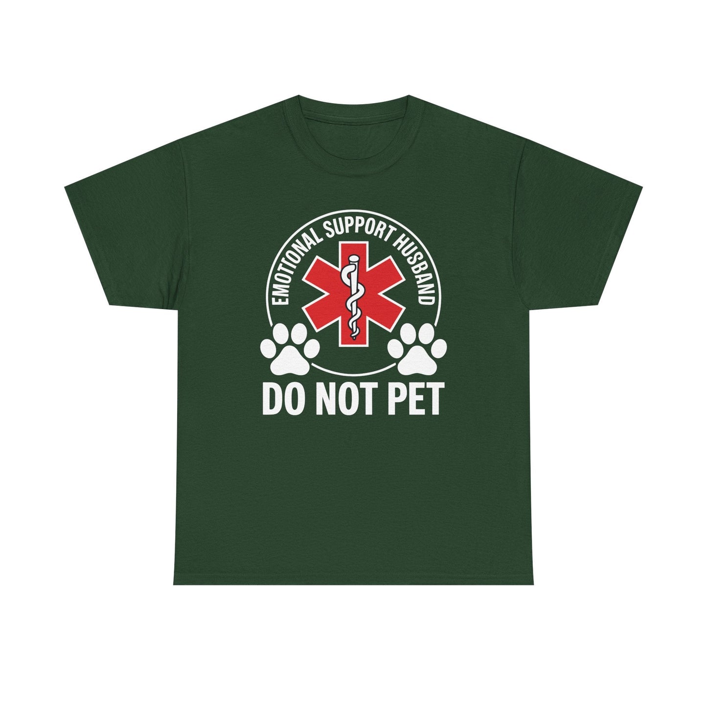 Emotional Support Husband Do Not Pet T-Shirt