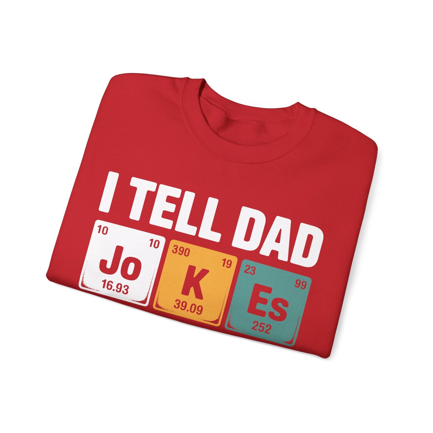 I Tell Dad Jokes Periodically Element Vintage Father's Day Sweatshirt