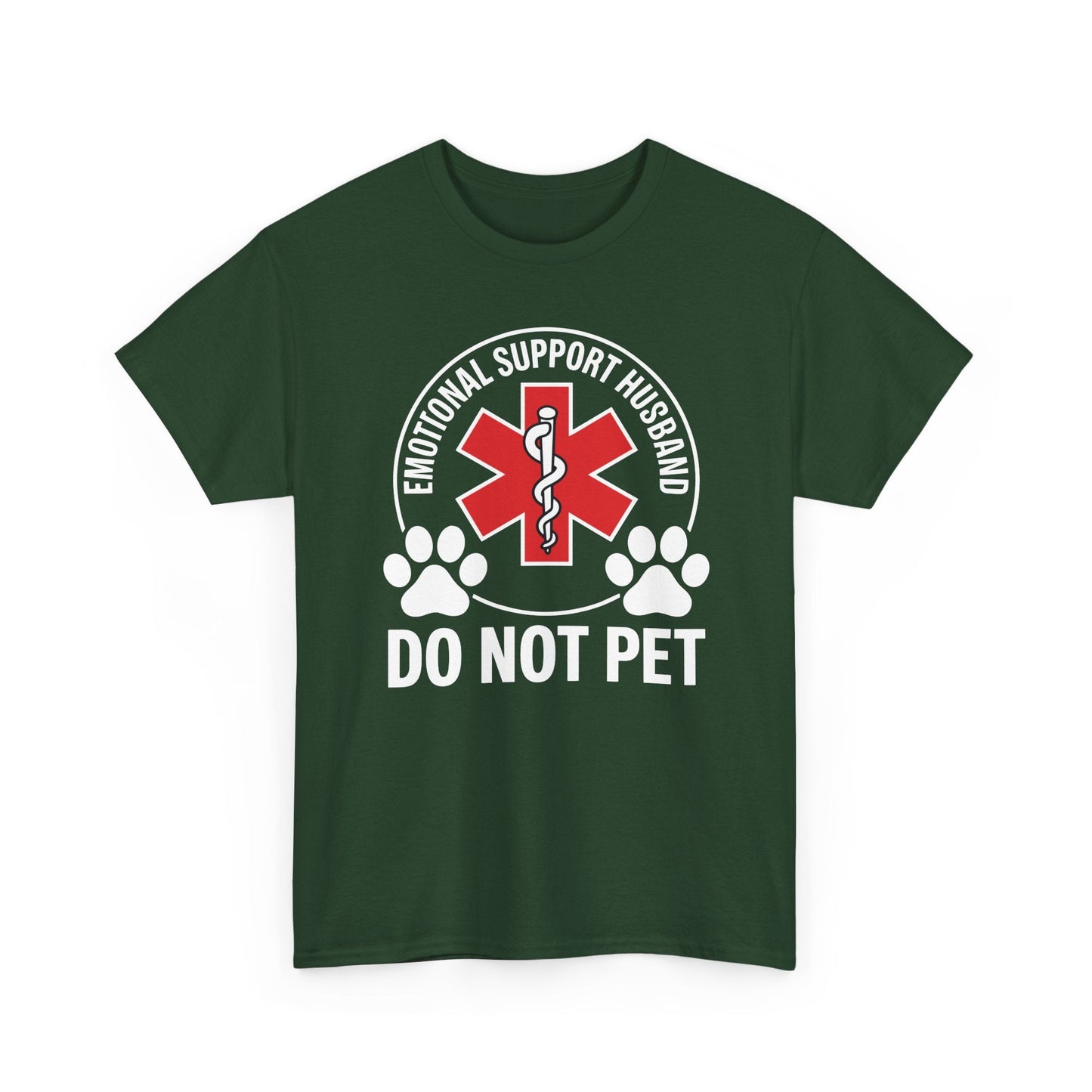 Emotional Support Husband Do Not Pet T-Shirt