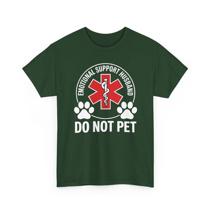 Emotional Support Husband Do Not Pet T-Shirt