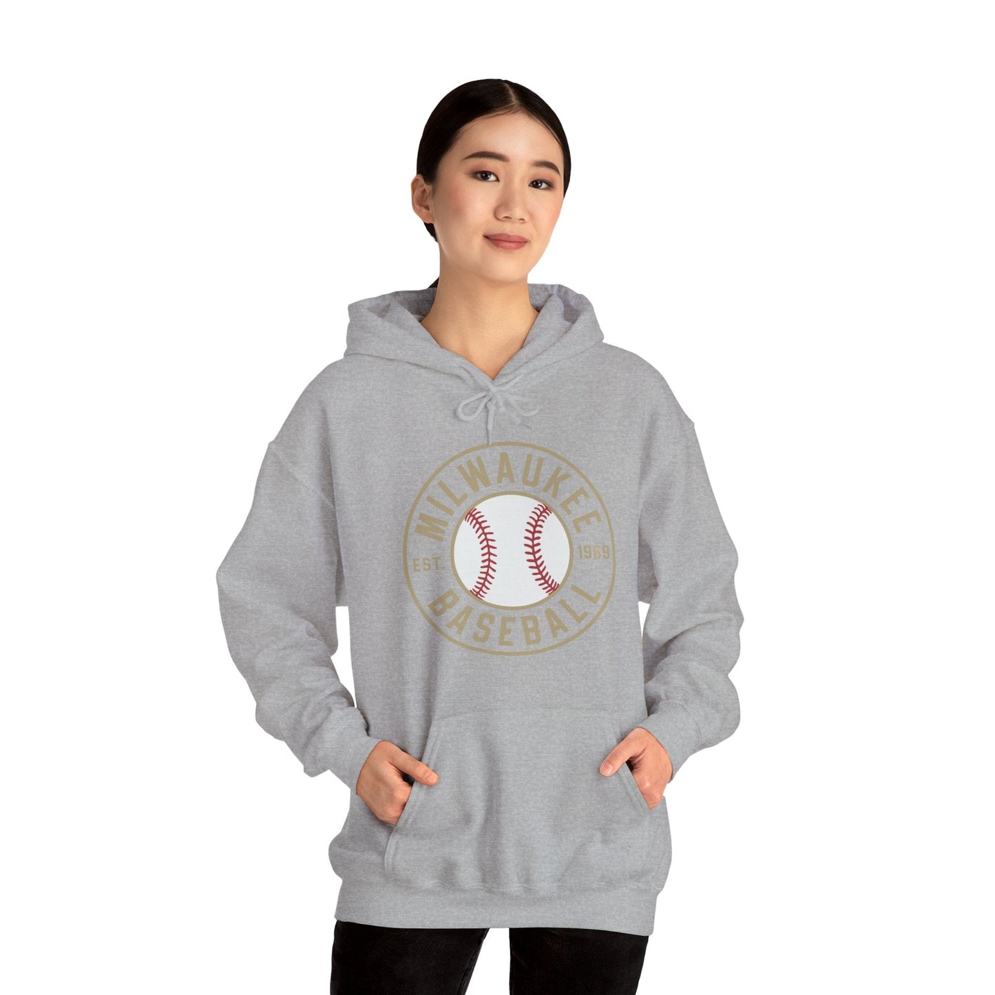 Home Run Tees Milwaukee Baseball Seventh Inning Stretch Gameday Fan Gear Hoodie