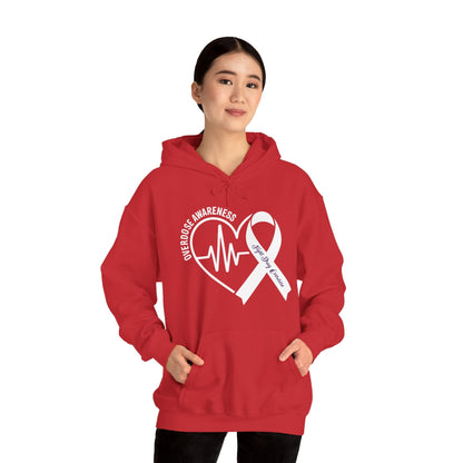 Overdose Awareness Month Heart Purple Ribbon Support Hoodie