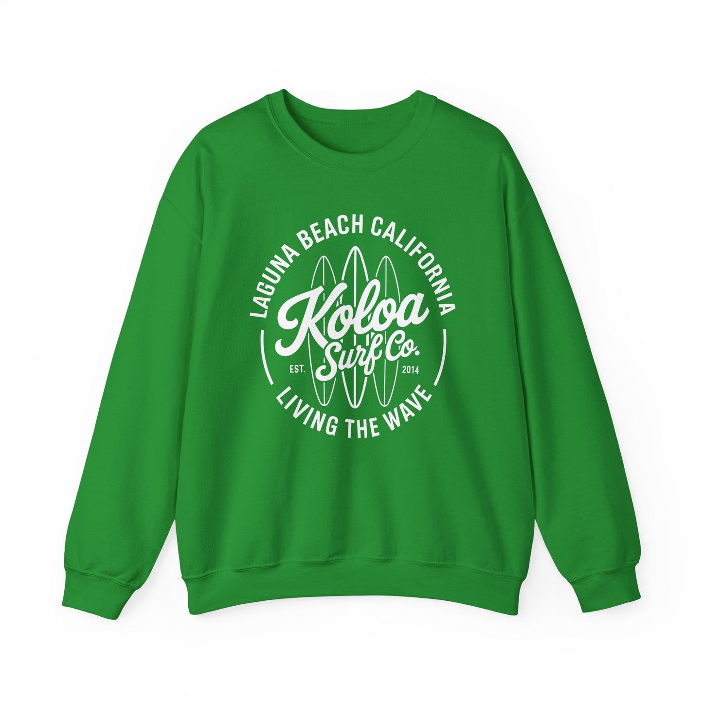 Koloa Surf Laguna Boards Logo Lightweight, Graphic Sweatshirt
