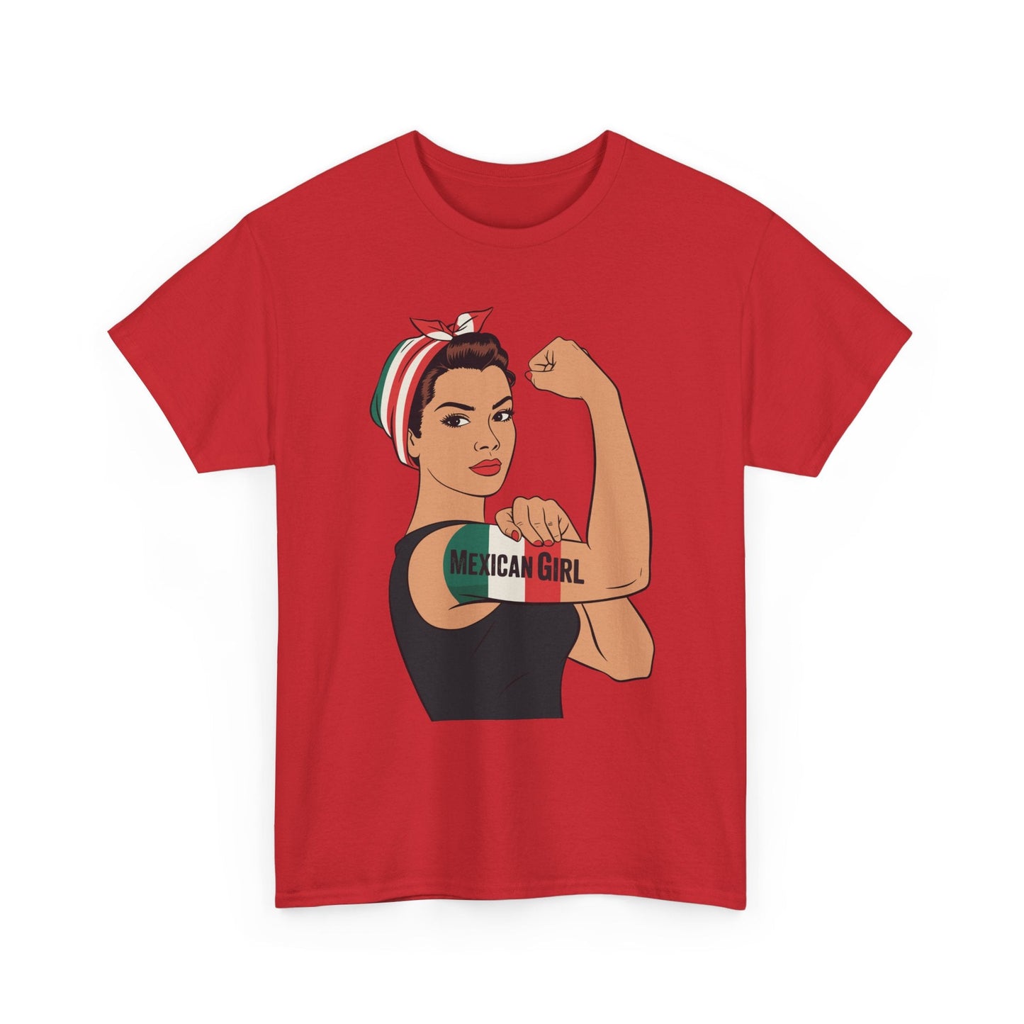 Mexican Girl Mujer Rosie Riveter Cinco De Mayo Fiesta T-Shirt Women