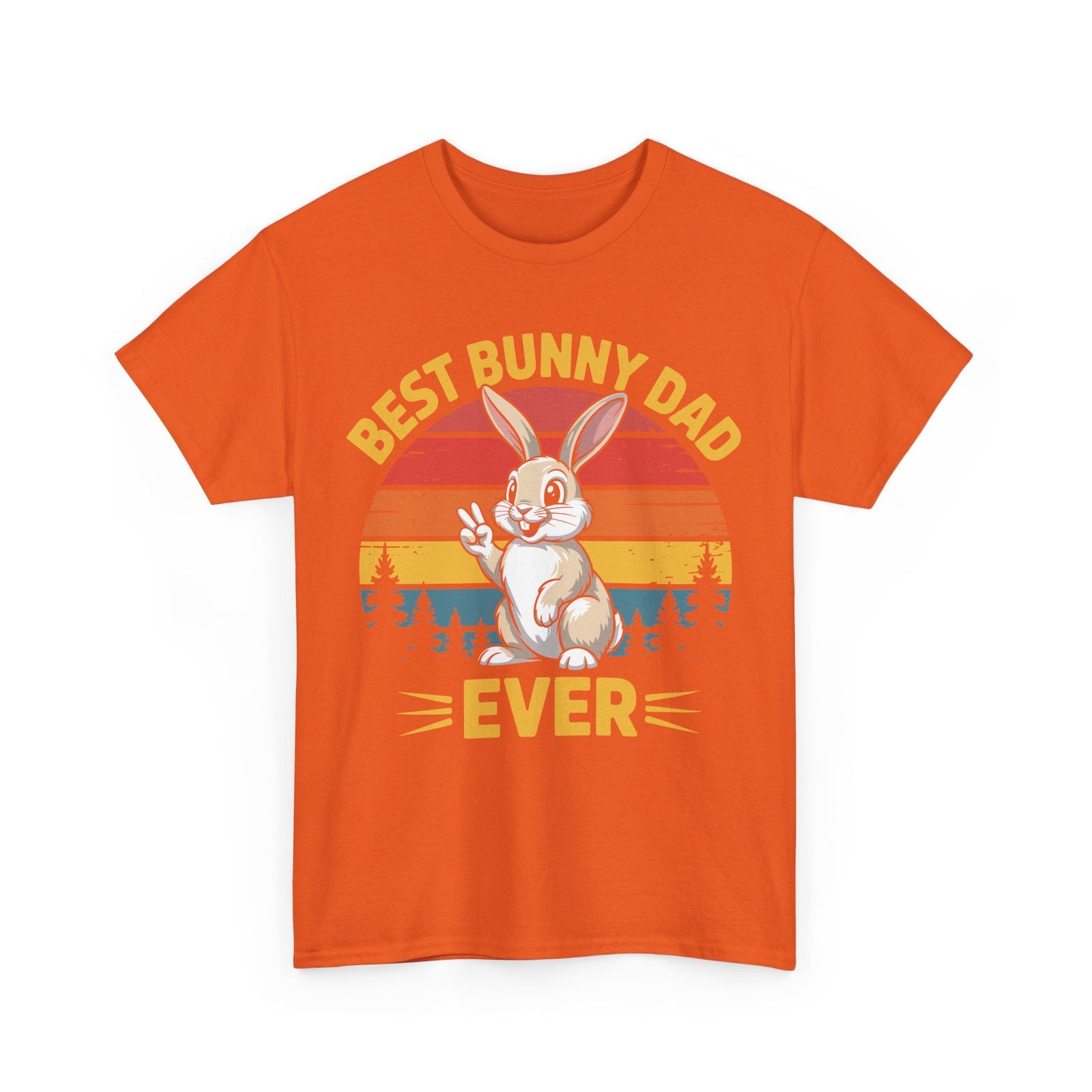 Best Bunny Dad Ever Funny Rabbit Lover Dad Gift T-Shirt for Pet Owners