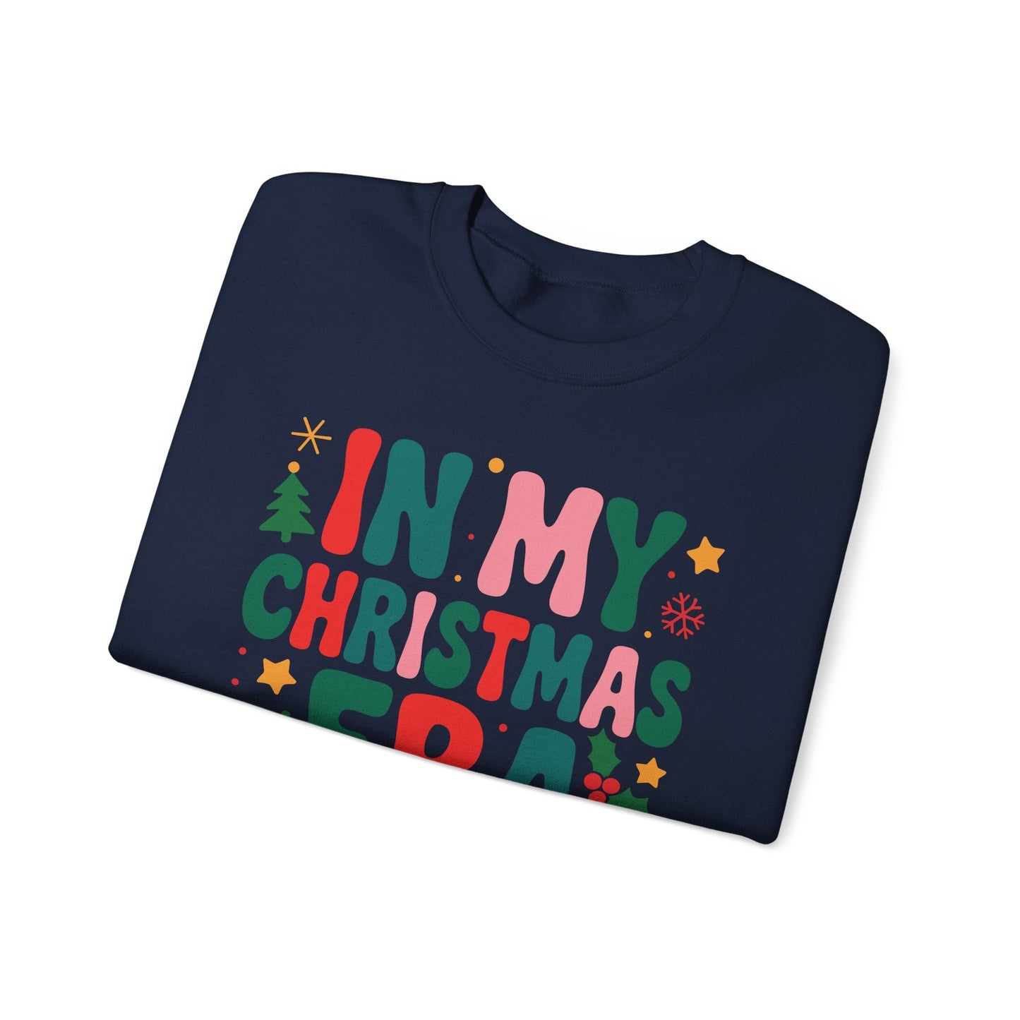 In My Christmas Era Cute Groovy Christmas Holiday Xmas Sweatshirt