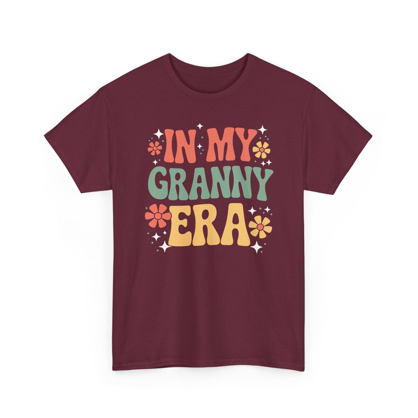 In My Granny Era Funny Sarcastic Groovy Retro Mothers Day T-Shirt