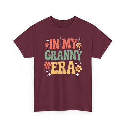 In My Granny Era Funny Sarcastic Groovy Retro Mothers Day T-Shirt