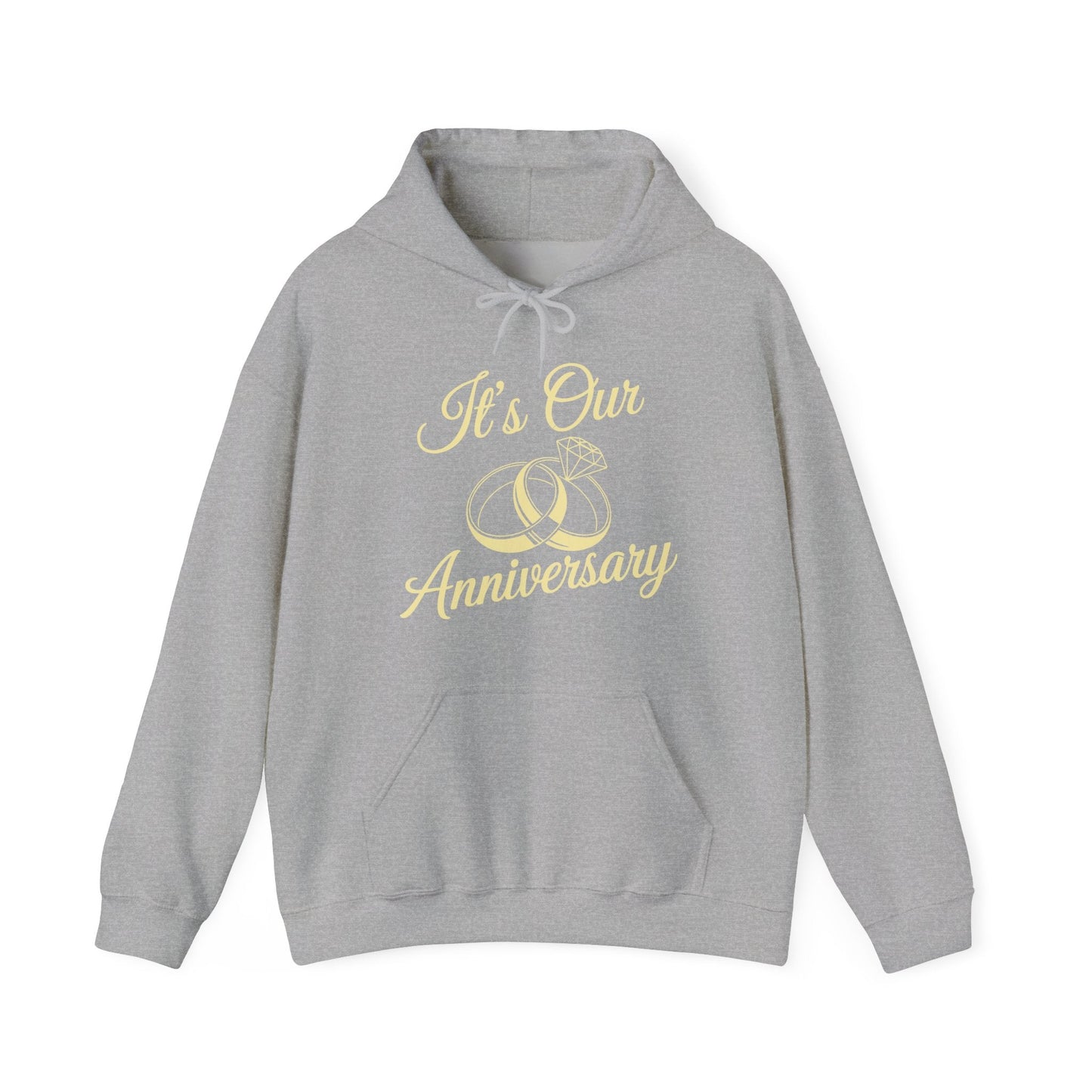 It's Our Anniversary Shirts for Married Couples Husband Wife Hoodie
