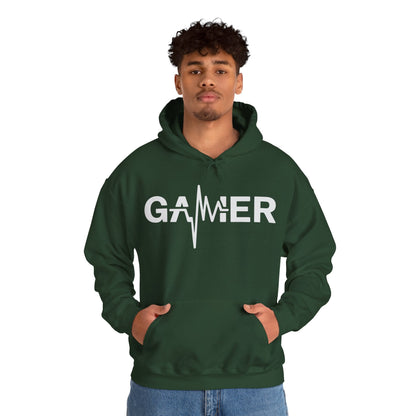 Gamer Heartbeat Video Games Graphic Hoodie