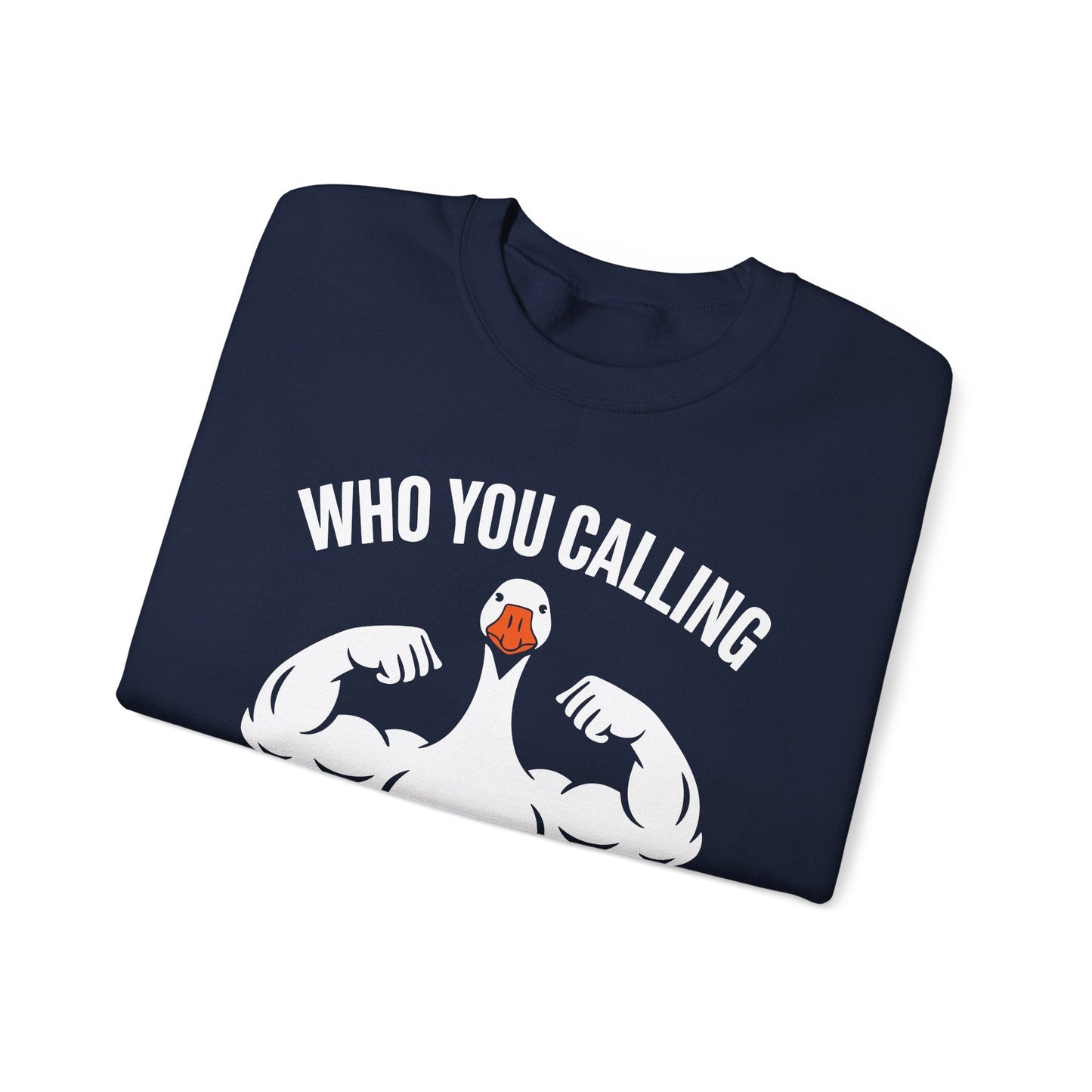 Who You Calling Silly Goose Funny Gym Meme Sweatshirt