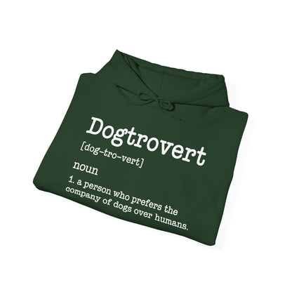 Dogtrovert Definition, Funny Dog Hoodie For Men Women