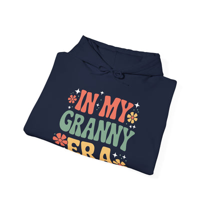 In My Granny Era Funny Sarcastic Groovy Retro Mothers Day Hoodie