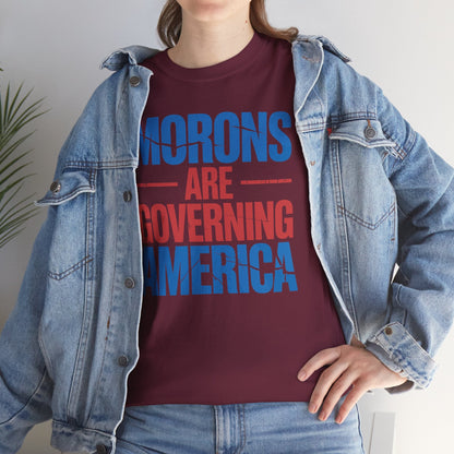 Morons Are Governing America Trump 2025 T-Shirt