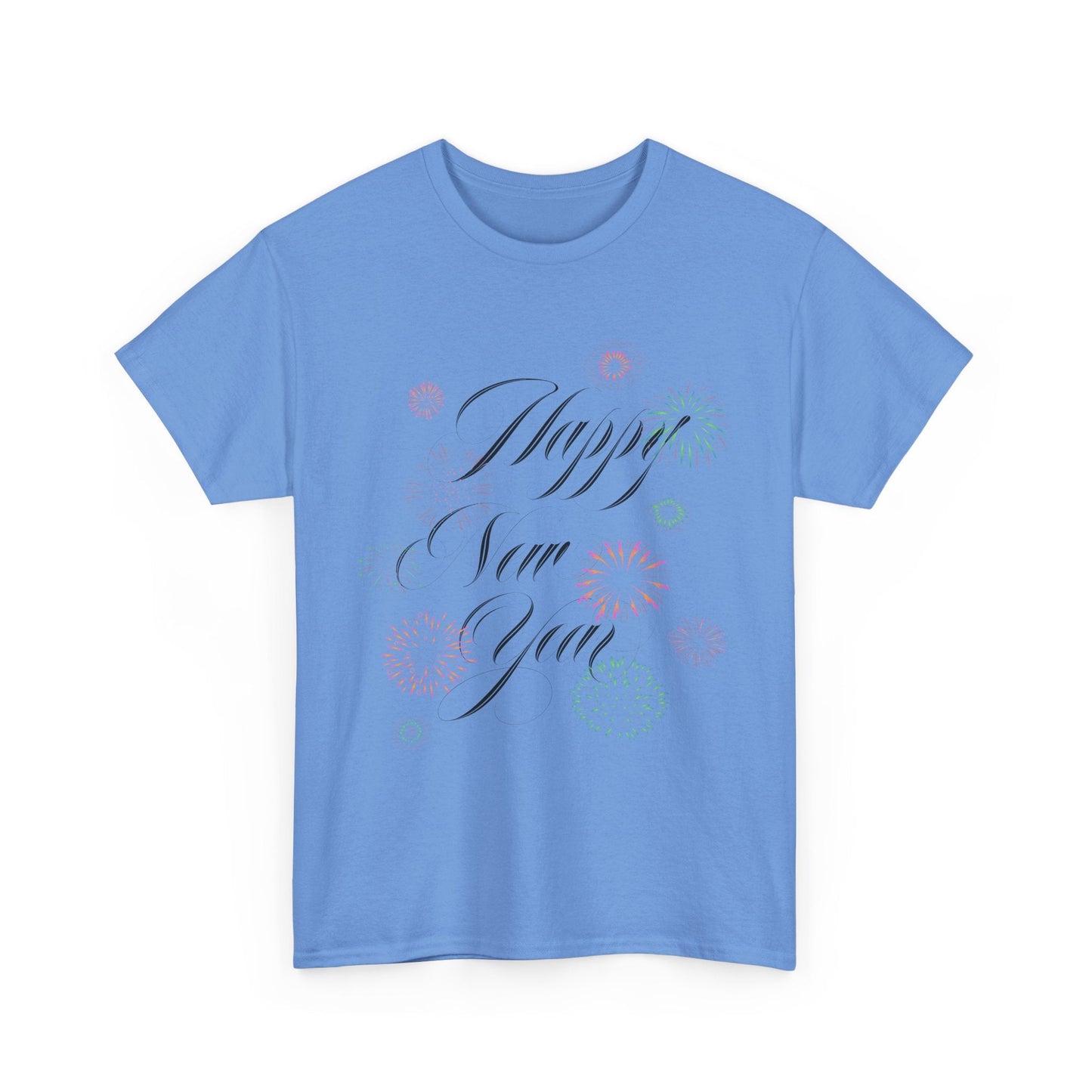 Happy New Year T-Shirt Festive Celebration Tee for Men and Women